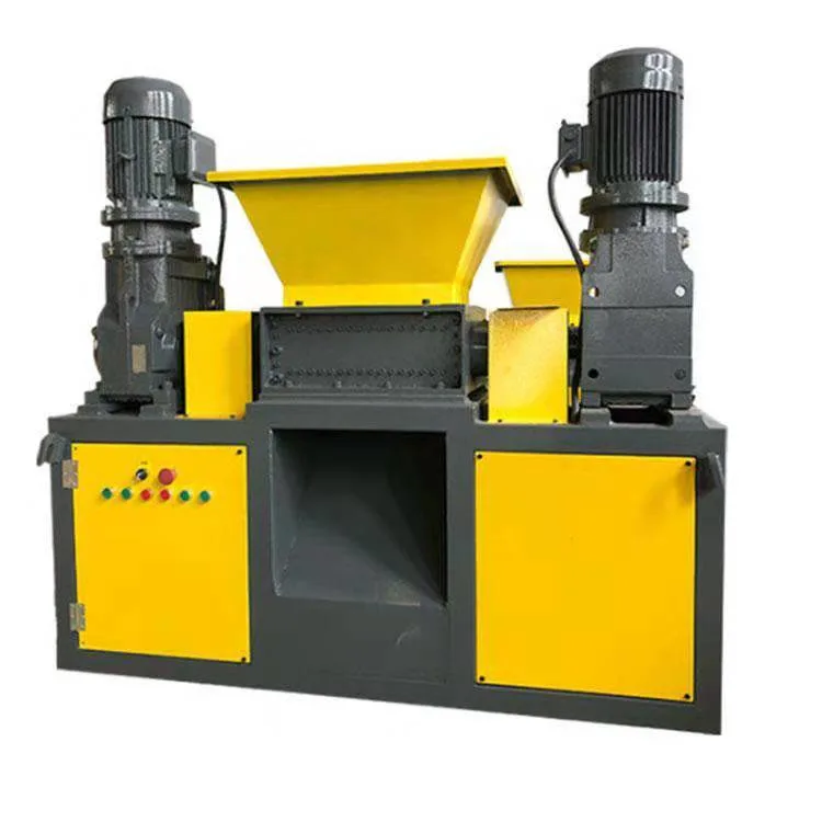 Double Shaft Waste Plastic and Used Tyre Crusher (Shredder) Scrap Metal Sherdder Machine