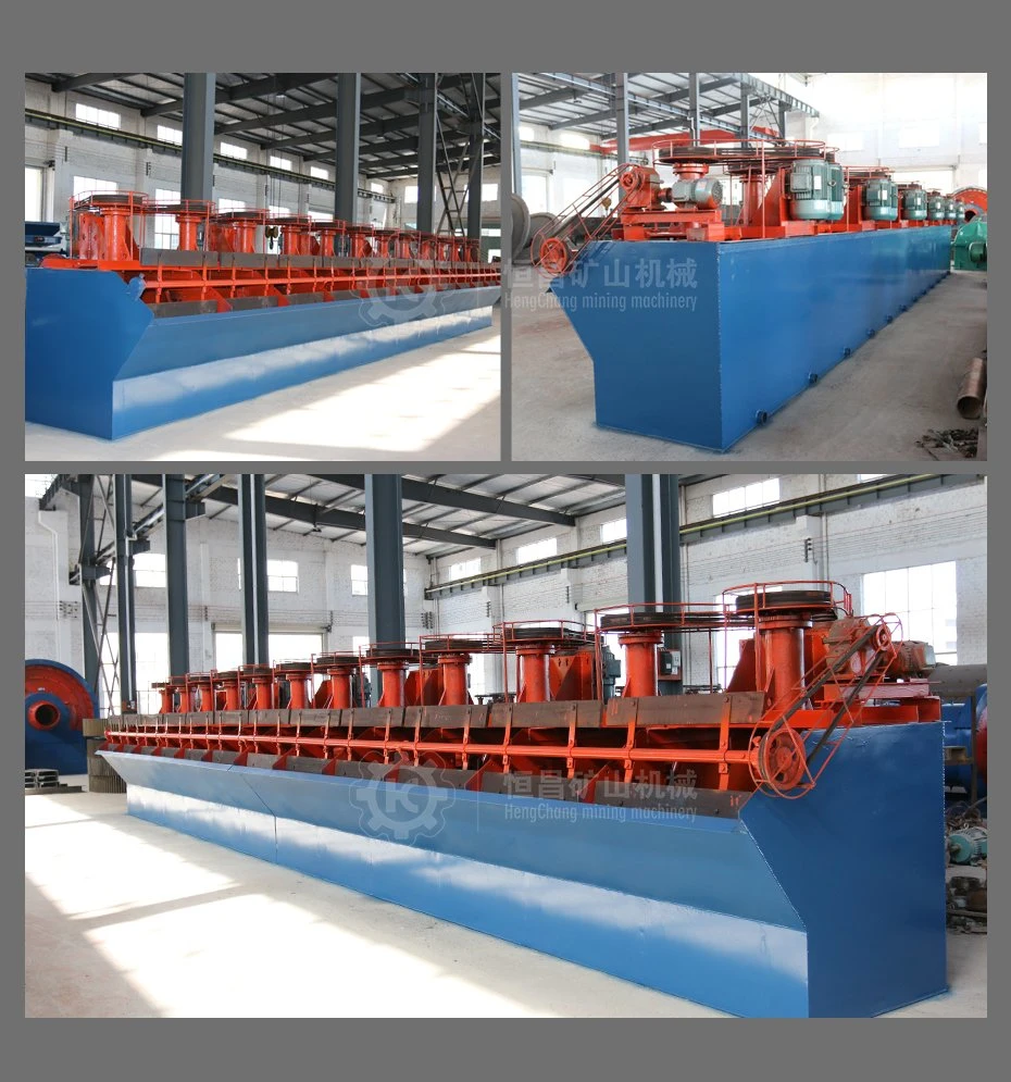 Hengchang Gold Copper Iron Lead and Zinc Nickel Aluminum Mineral Flotation Machine Flotation Separator for Silver Processing Plant