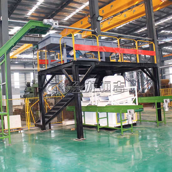 Máquina de reciclagem de radiadores de alumínio e cobre